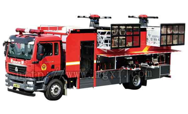 無人機智能指揮作業(yè)車